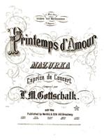 Printemps d'amour, mazurka, caprice de concert